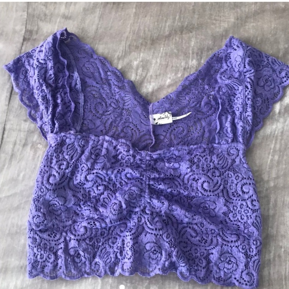 Intimately Free People Lace Crop Top